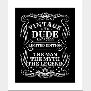 Vintage Dude 2000 Gift Posters and Art